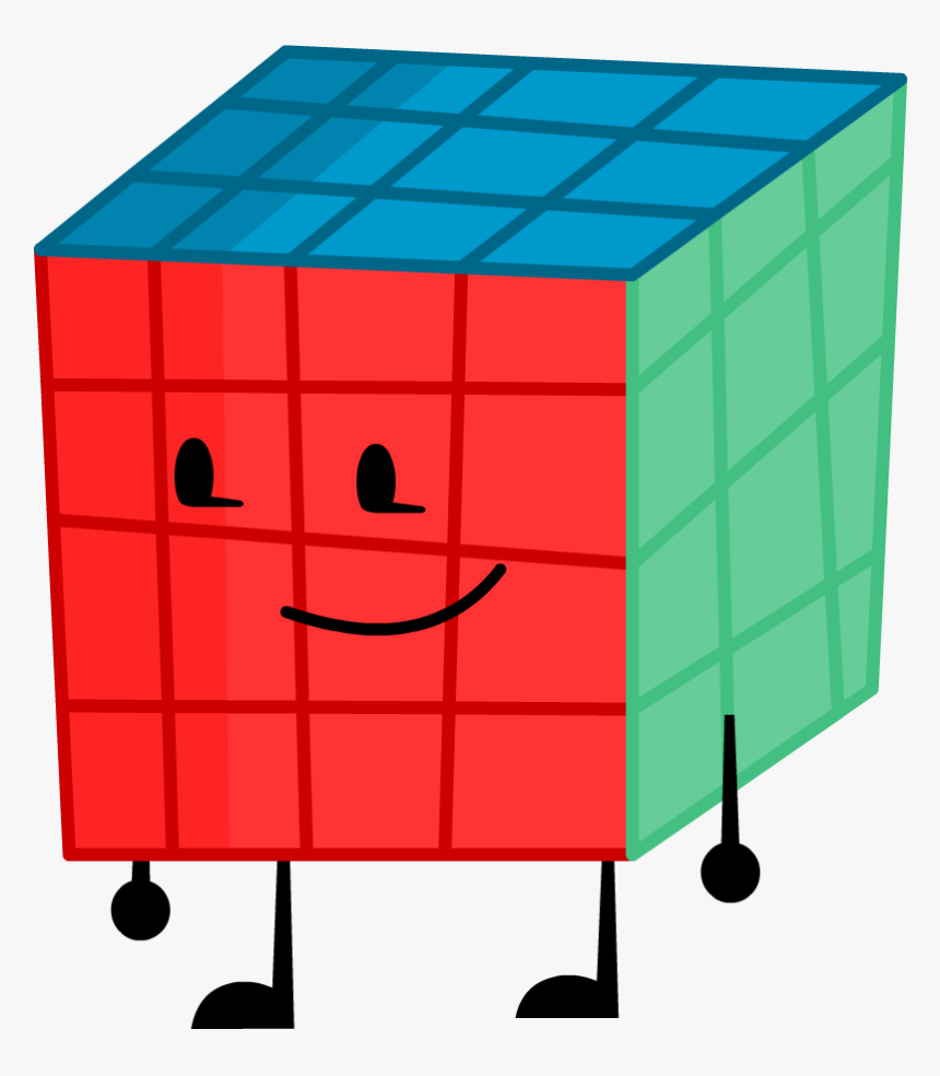 Rubix Cube - Rubix Cube With Legs, HD Png Download