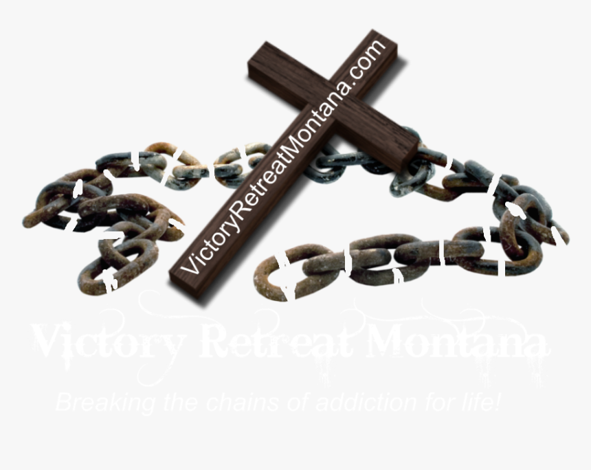 Logo Vrm Sept 2018 White Letters Broken Chain - Broke The Chains Of Addiction, HD Png Download
