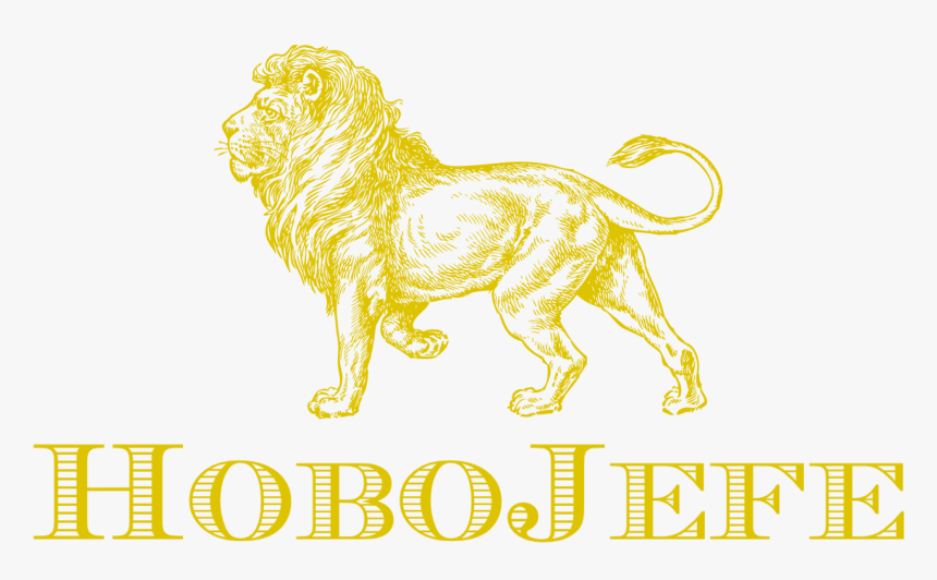 Walking Lion Drawing, HD Png Download