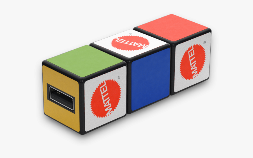 Rubik S Cube Usb - Rubik's Cube, HD Png Download