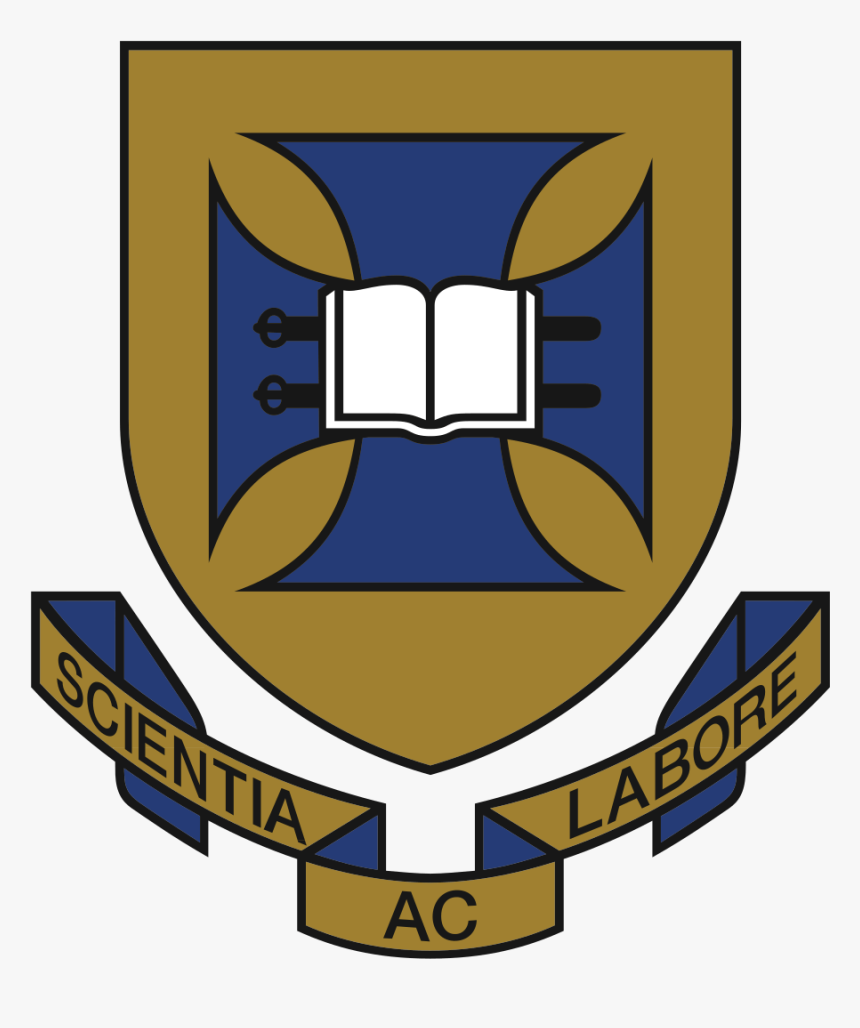 Harry Potter Hogwarts Crest Logos - University Of Queensland Header, HD Png Download