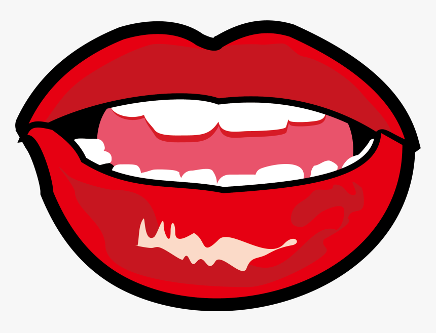 Clip Art Red Lips Cartoon - Mario Mushroom 2d, HD Png Download