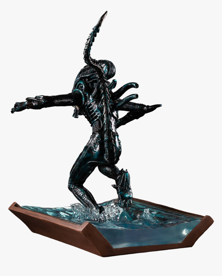 Iko1124 Alien In Water Statue New Paint 5 130, HD Png Download