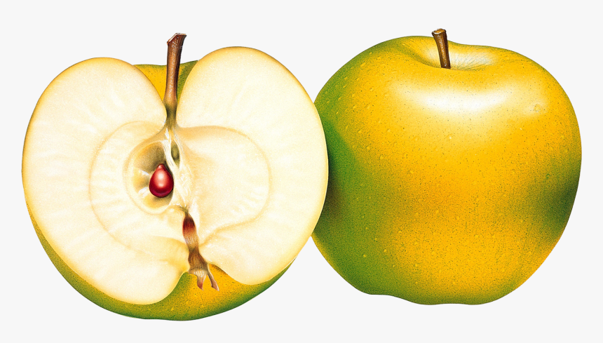 Manzana Amarilla Png, Transparent Png