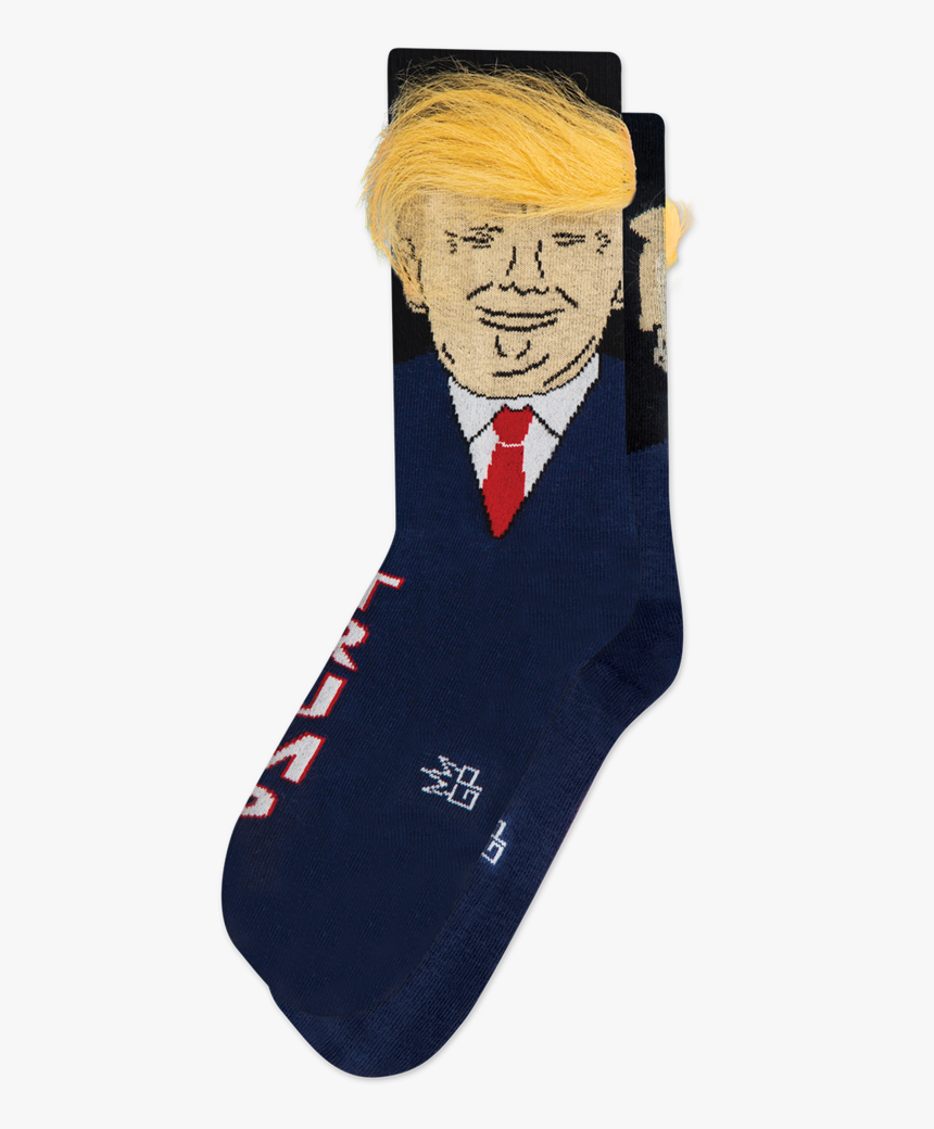 Donald Trump Hair Socks Shopify, HD Png Download