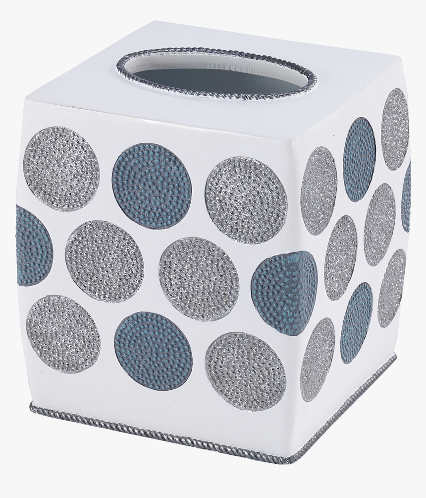 Avanti Dotted Circle Tissue Cover - Polka Dot, HD Png Download