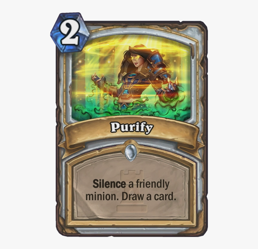 Purify Hearthstone, HD Png Download
