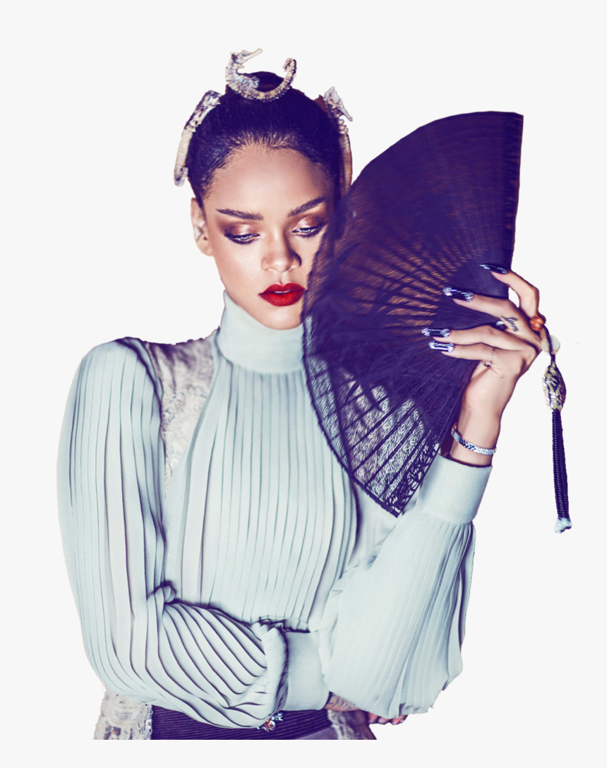 Rihanna Png Free Download - Rihanna Harper's Bazaar China Photoshoot, Transparent Png