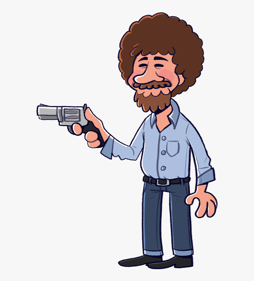 Bob Ross Memes Happy Little Accident, HD Png Download