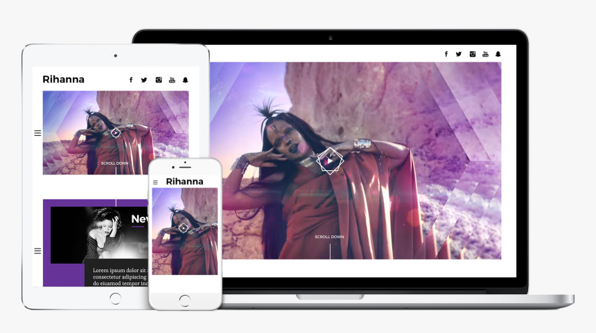 Rihanna/rihanna Tout Ecran Grand - Smartphone, HD Png Download