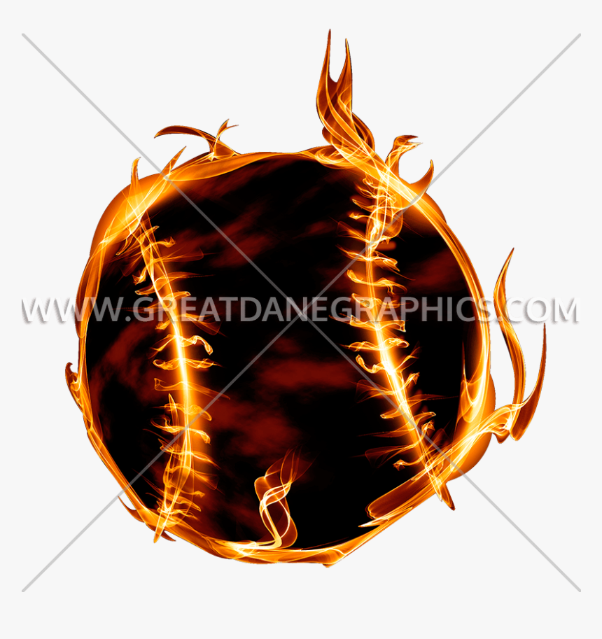 Baseball Smoke Glow - Illustration, HD Png Download