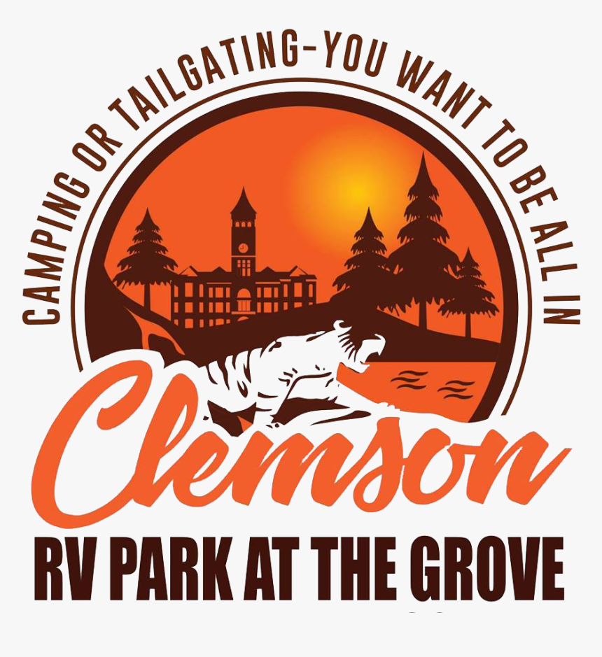 Clemson Rv Park At The Grove - Casey At The Bat Poem, HD Png Download