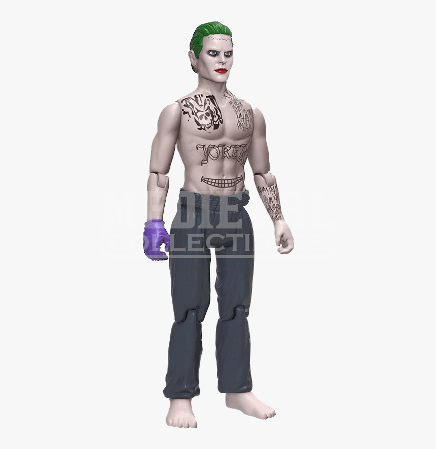 Suicide Squad Joker Png High-quality Image - Action Figure Suicide Squad Shirtless Joker, Transparent Png