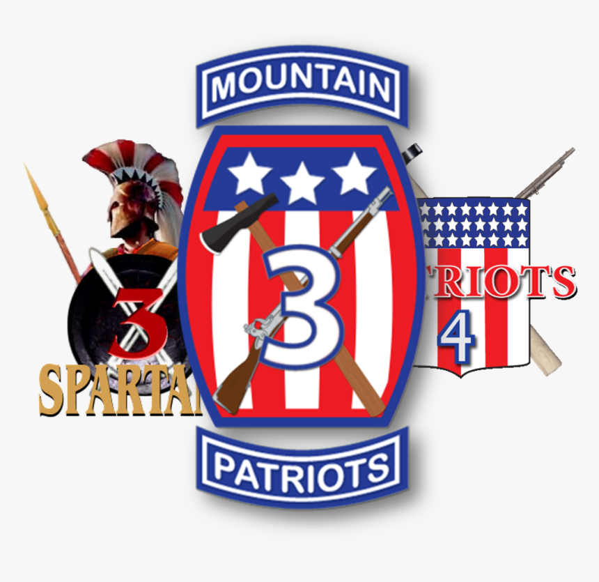 3rd Patriot - 3rd Brigade 10th Mountain Patriots, HD Png Download
