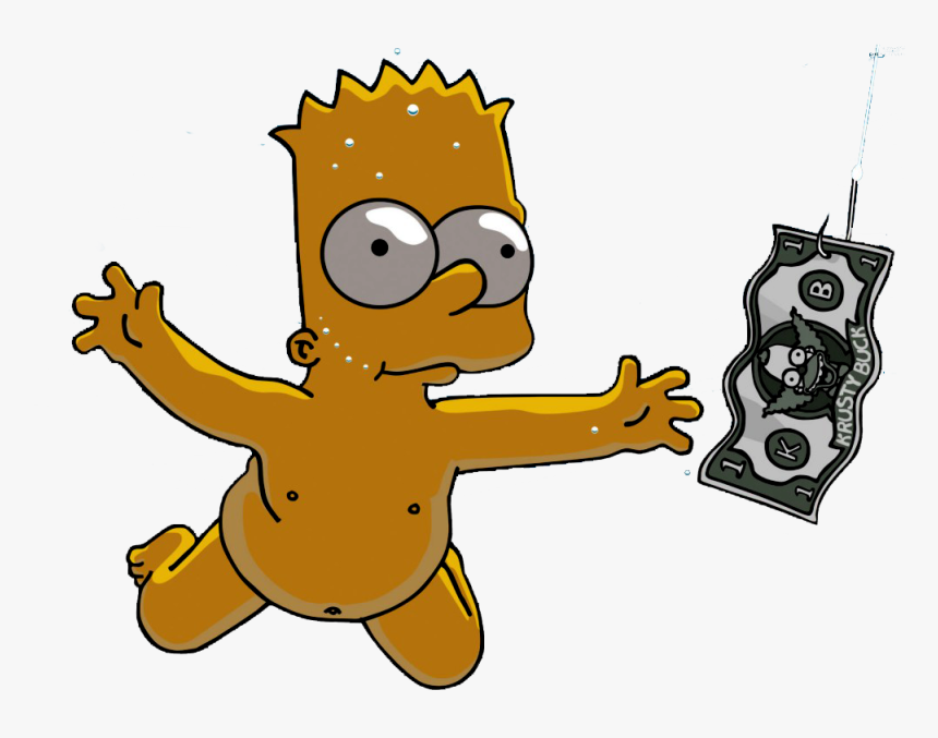 Transparent Nirvana Png - Simpsons Png, Png Download