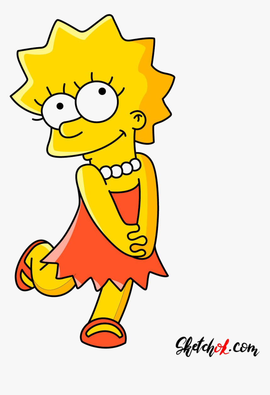 Transparent Simpsons Donut Png - Lisa Simpson Png, Png Download
