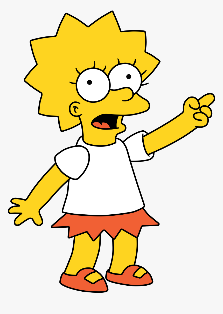 Lisa Simpson Png - Lisa Simpson Transparent Background, Png Download