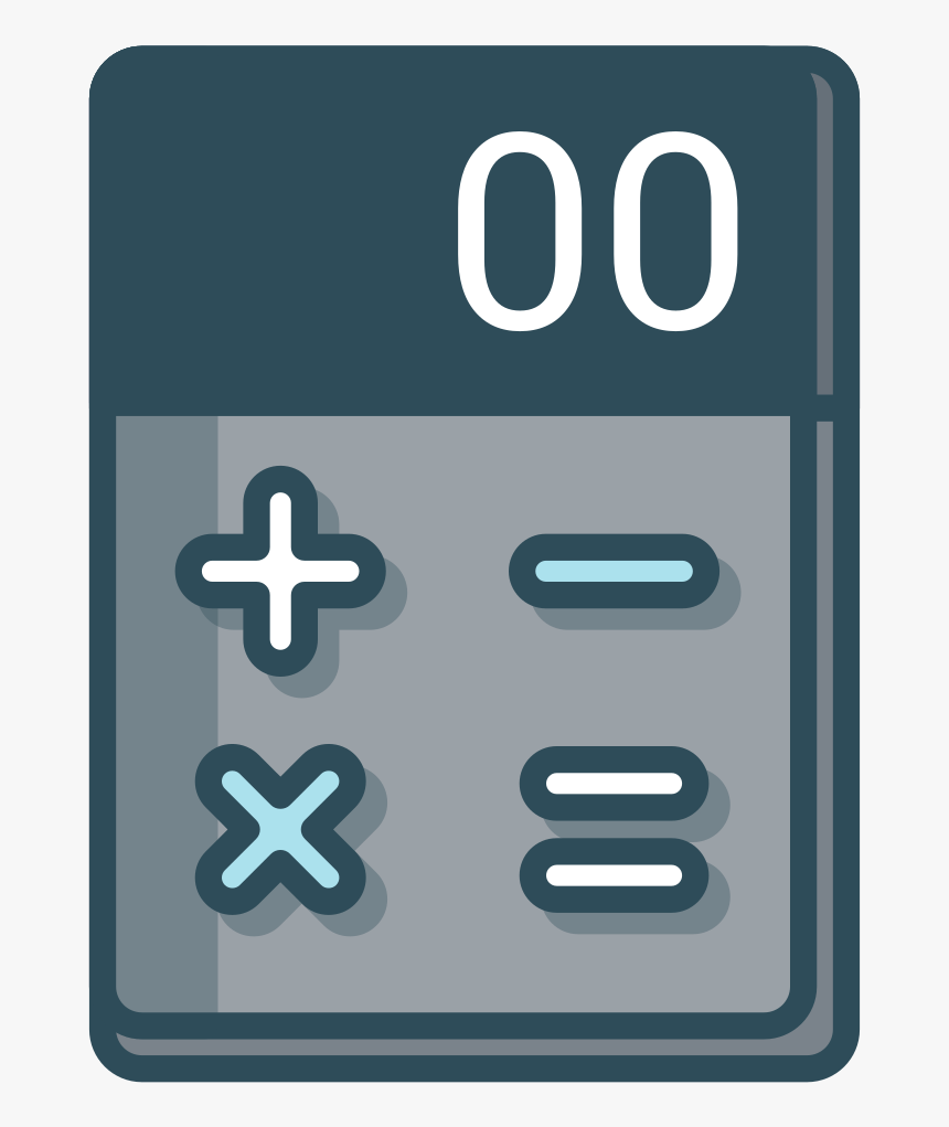 Calculator Icon - Maths Icone, HD Png Download