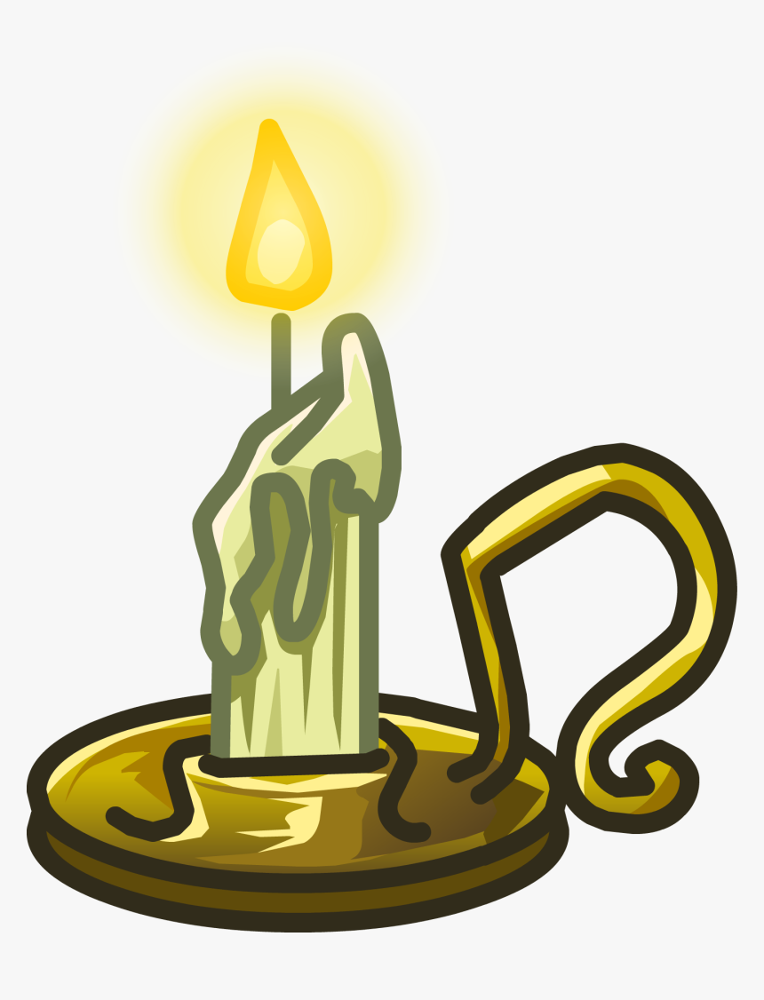 Clipart Mouth Spooky - Spooky Candle Clipart, HD Png Download