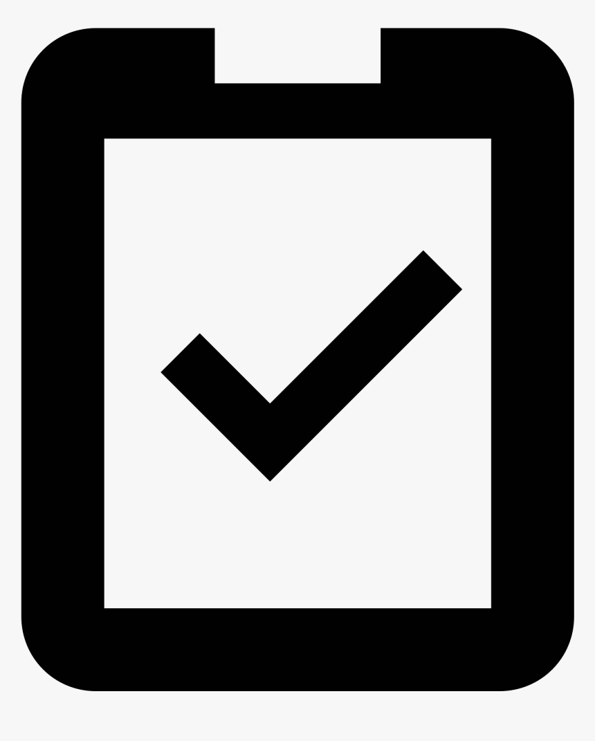 This Is An Image Of A Clipboard, HD Png Download
