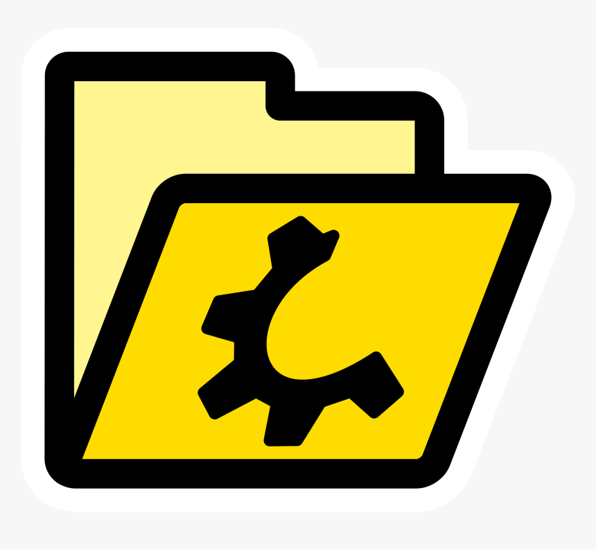 This Free Icons Png Design Of Primary Folder Yellow - Open File Icon Png, Transparent Png