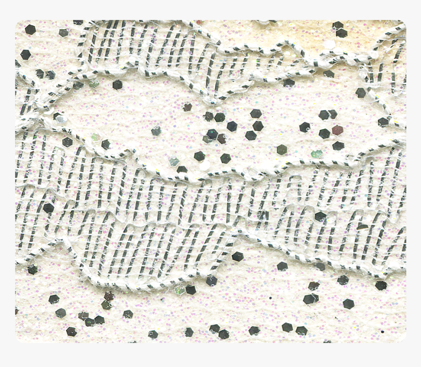 42 Lace White Stardust -stiletto - Visual Arts, HD Png Download
