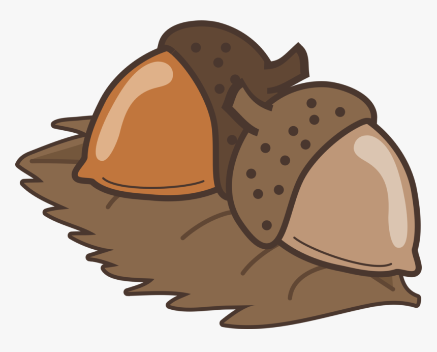 Encapsulated Postscript Acorn Public Domain - ลูก โอ๊ ค การ์ตูน, HD Png Download