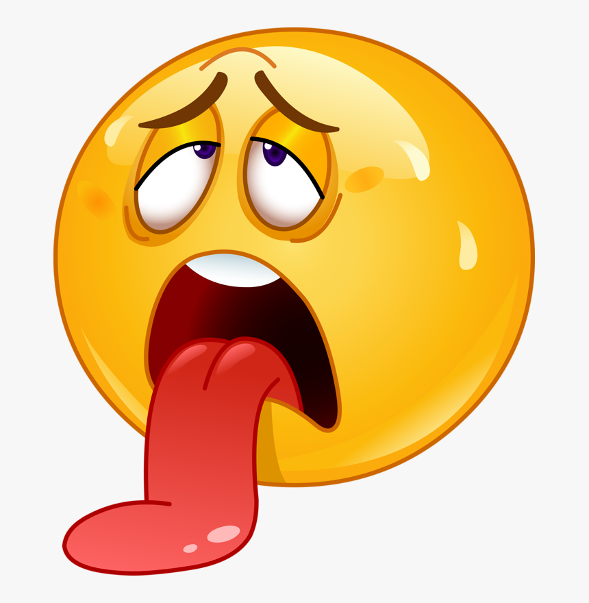 Thirsty Emoji, HD Png Download , Transparent Png Image PNGitem