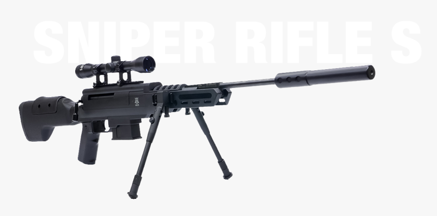 Sniper Rifle S - Pellet Guns With Scope, HD Png Download