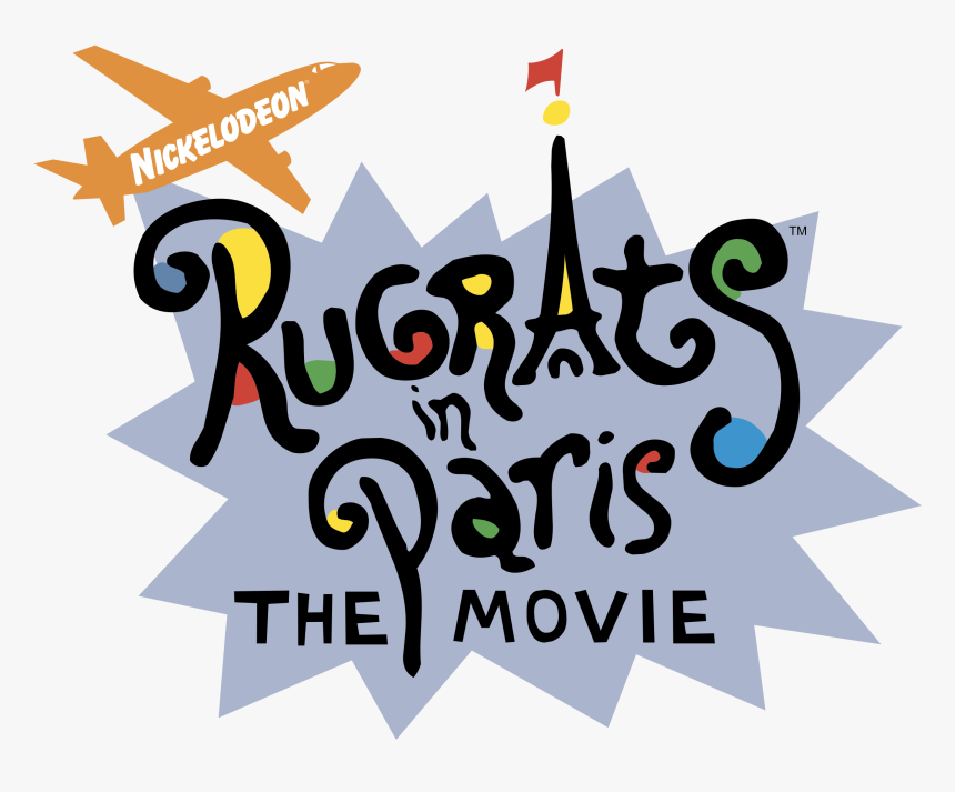 Rugrats In Paris Logo Png Transparent - Rugrats In Paris The Movie Logo, Png Download