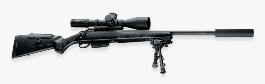 Tikka T3 Tac Bolt Action Sniper Rifle Shown With Rifle - 308 Winchester Gun, HD Png Download