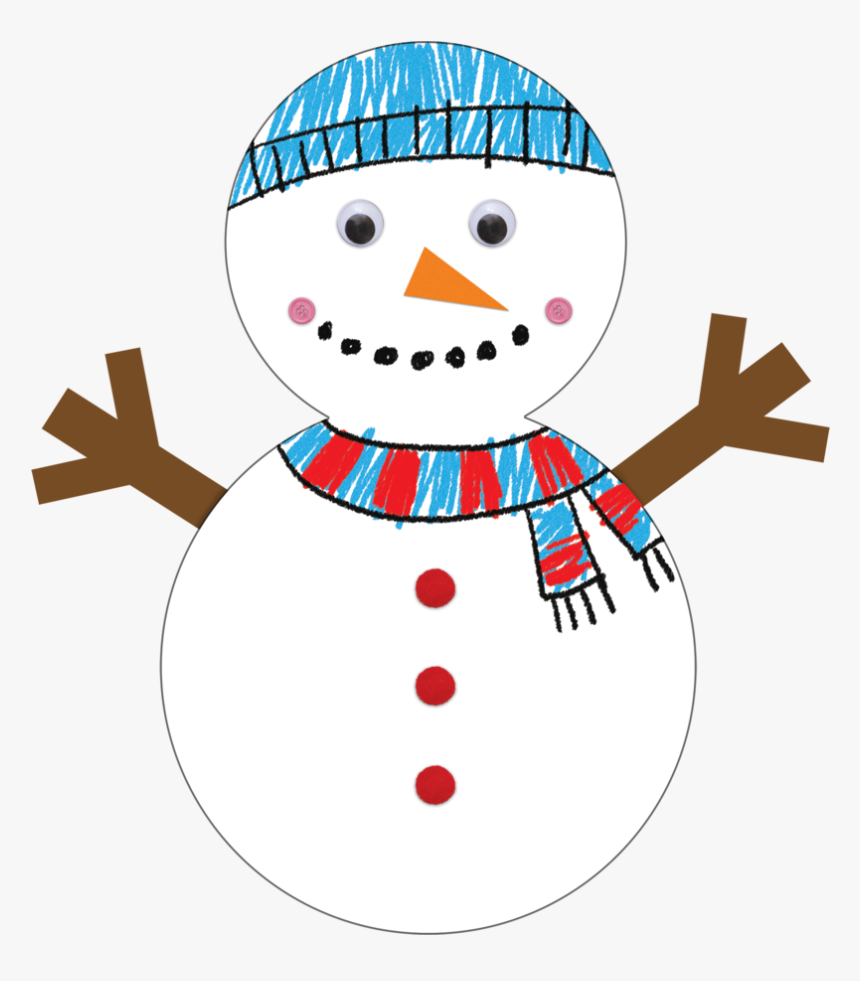 Snowman Large Accents - Snowman, HD Png Download