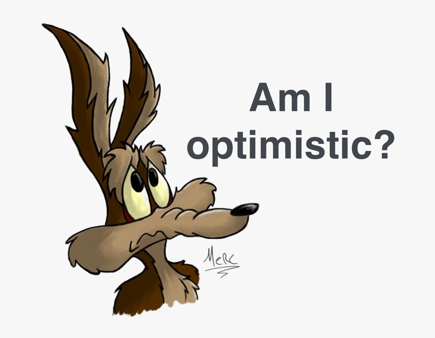 Wile E Coyote Optimism - Wile E Coyote Success, HD Png Download