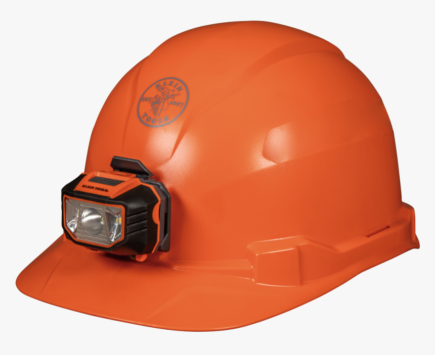 Klein Tools Hard Hat With Light, HD Png Download