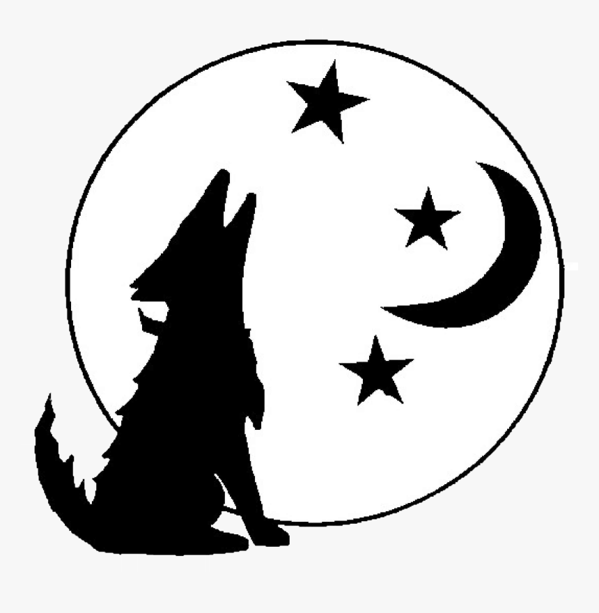 Coyote And The Road Runner Dog Howl Clip Art - Coyote Was The Moon, HD Png Download