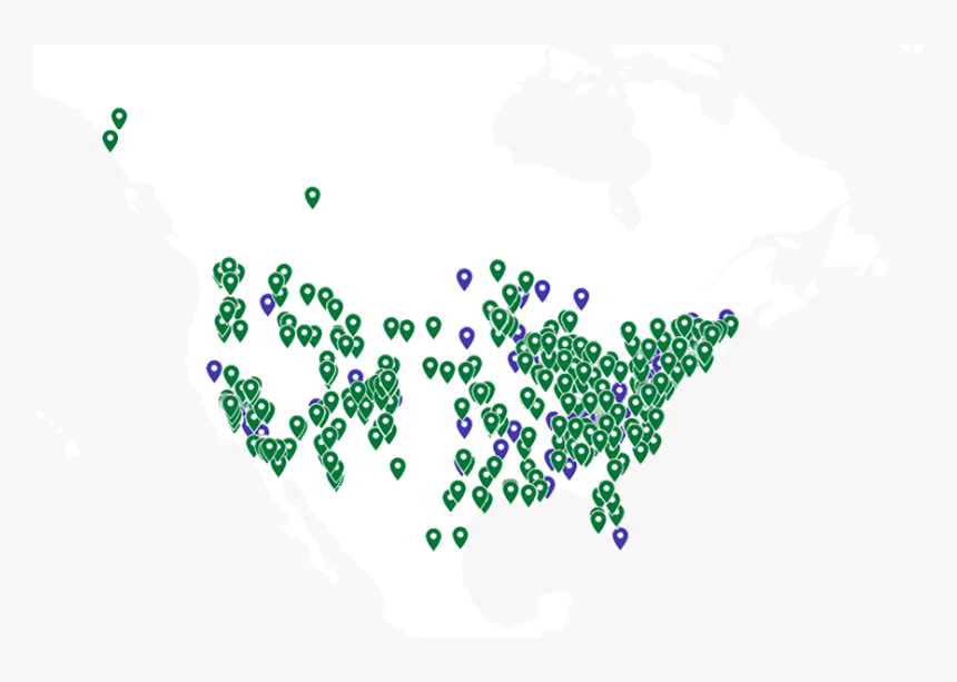 Nuclear Power Plants In Us And Canada, HD Png Download