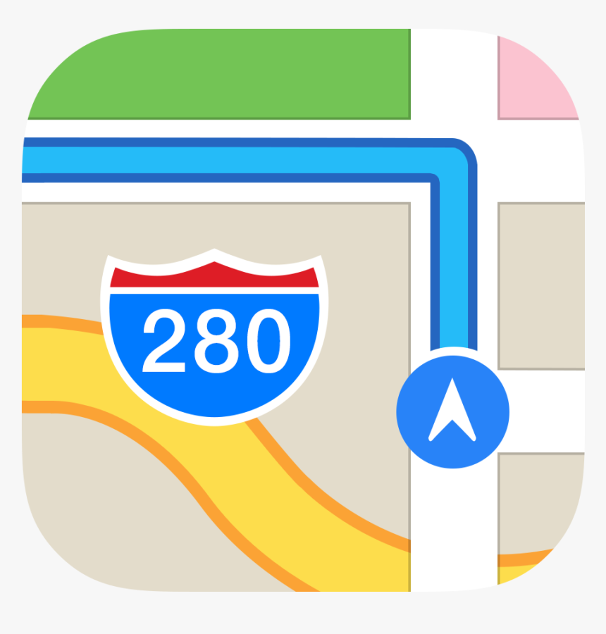 Maps Icon Png Image - Apple Maps, Transparent Png