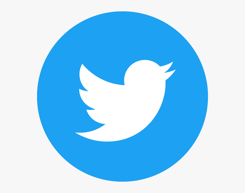 Twitter Social Icon - Circle Twitter Logo Png, Transparent Png