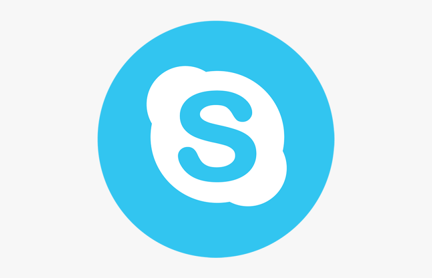 Skype Social Media Icon, HD Png Download