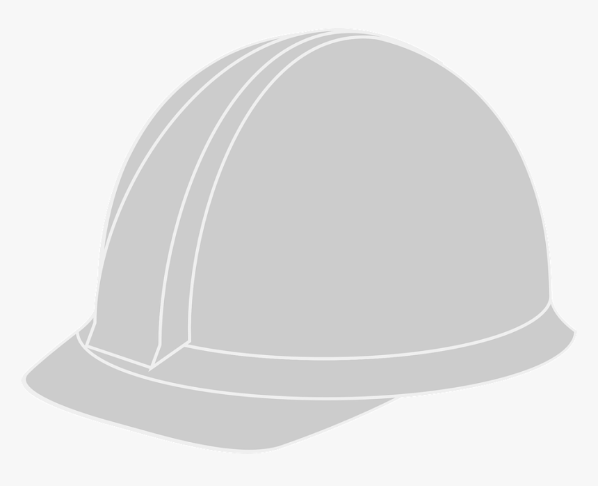 Hard Hat, Helmet, White, Equipment, Safe, Headgear - Hard Hat Clipart White, HD Png Download