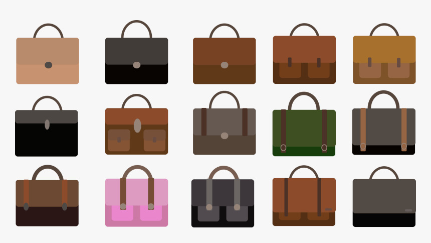 Briefcase Icons - Handbag, HD Png Download