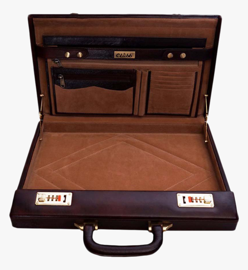 Leather Briefcase Png Transparent Image - Briefcase Transparent, Png Download