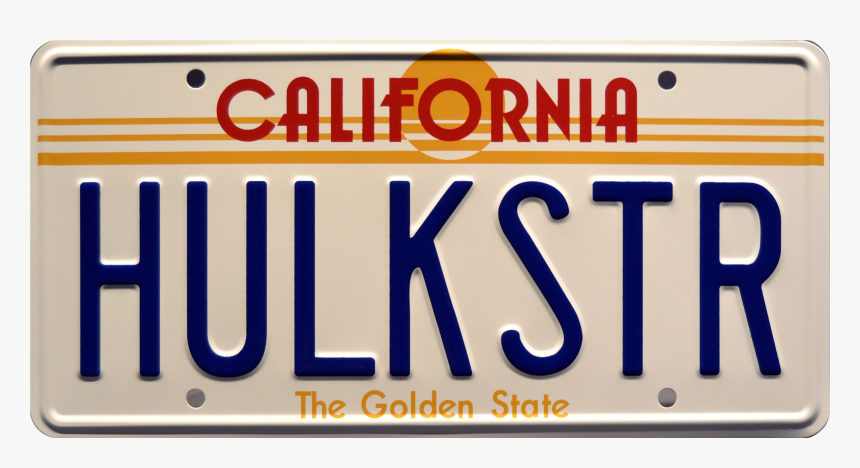 Back To The Future License, HD Png Download