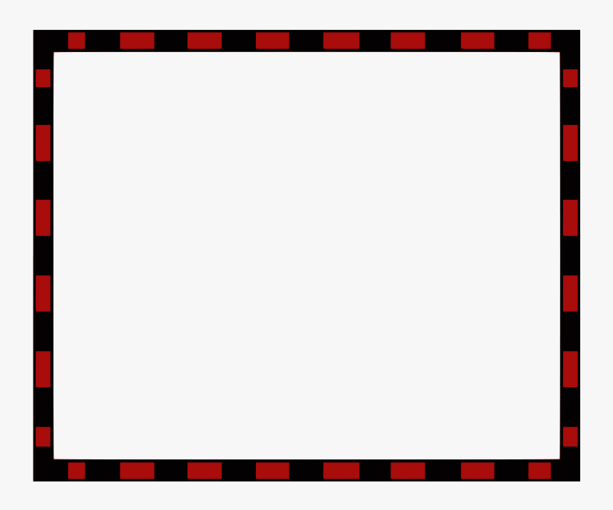Border Redblack4x3 -, HD Png Download