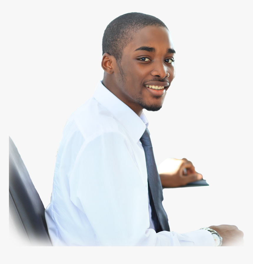 Guy On Chair In Office - Sitting, HD Png Download