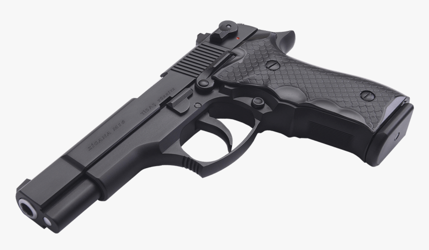 Zigana M16 Black - Zigana 9mm Pistol, HD Png Download
