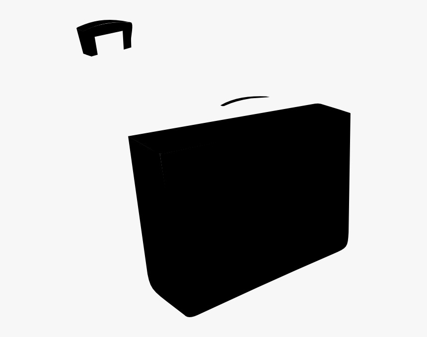 Black Briefcase Svg Clip Arts - Monochrome, HD Png Download