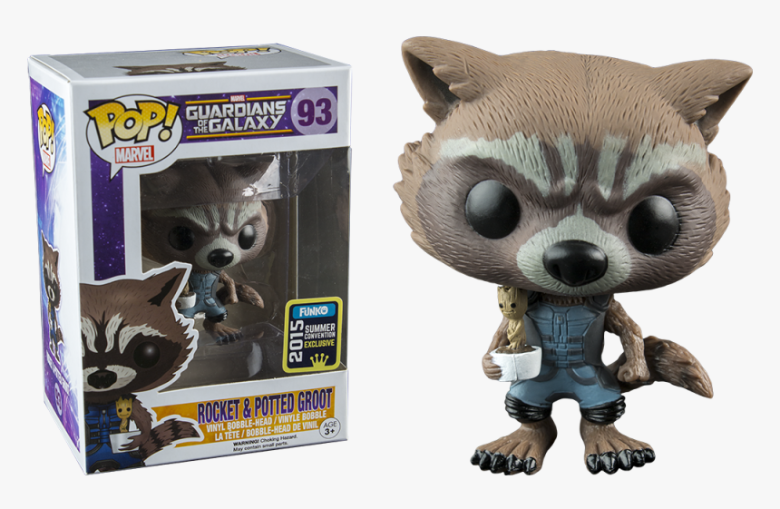 Guardians Of The Galaxy Funko Rocket, HD Png Download