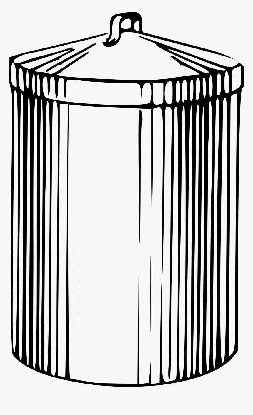 Transparent Trash Can Png - Waste Container, Png Download