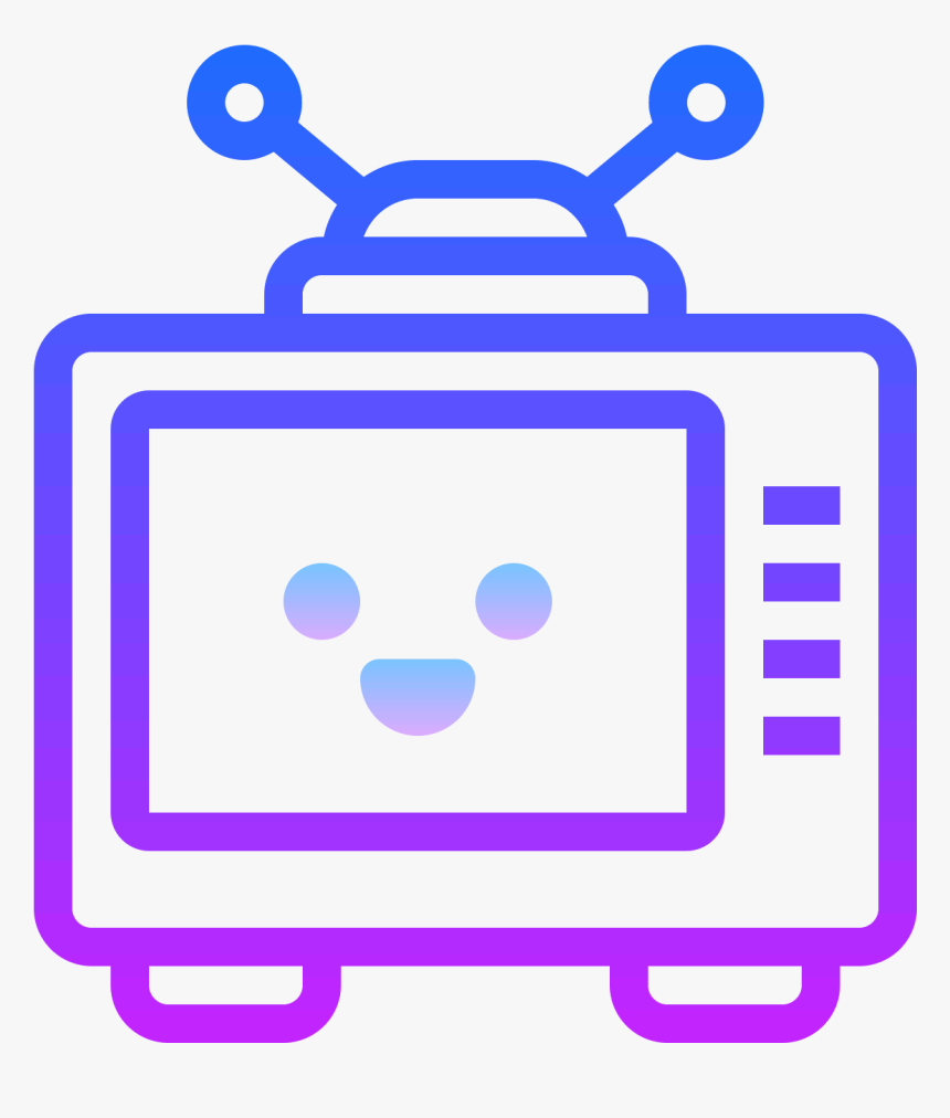 Retro Tv Icon - Icon, HD Png Download